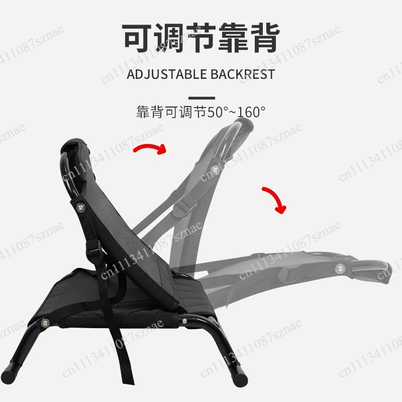 Fishing Kayak Seat - เบาะนั่งโลหะปรับเอนได้ระดับพรีเมียมสำหรับเรือคายัค เรือแคนู และกระดานพาย เก้าอี้ตกปลาแบบทนทานพร้อมโครงสร้างแข็งแรง