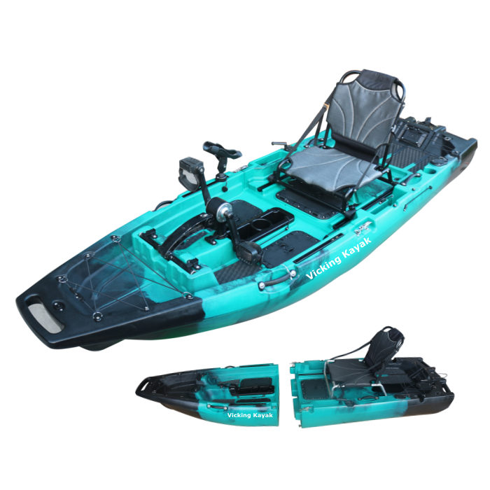 เรือคายัคแบบโมดูลาร์รุ่นใหม่ปี - Fishing Kayak Paddle บทวิจารณ์และราคา