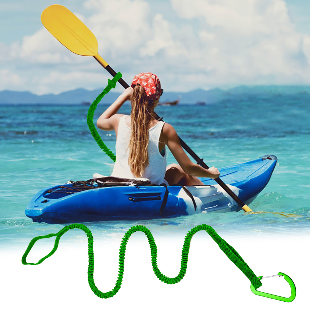สายรัดพายเรือคายัคแบบปรับได้ 4 - Fishing Kayak Paddle Leash บทวิจารณ์และราคา