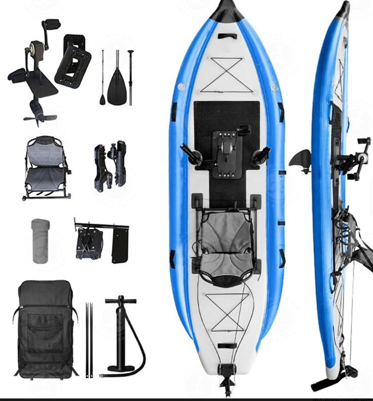 เรือคายัคแบบเป่าลมสำหรับมืออาช - Fishing Kayak Seat บทวิจารณ์และราคา