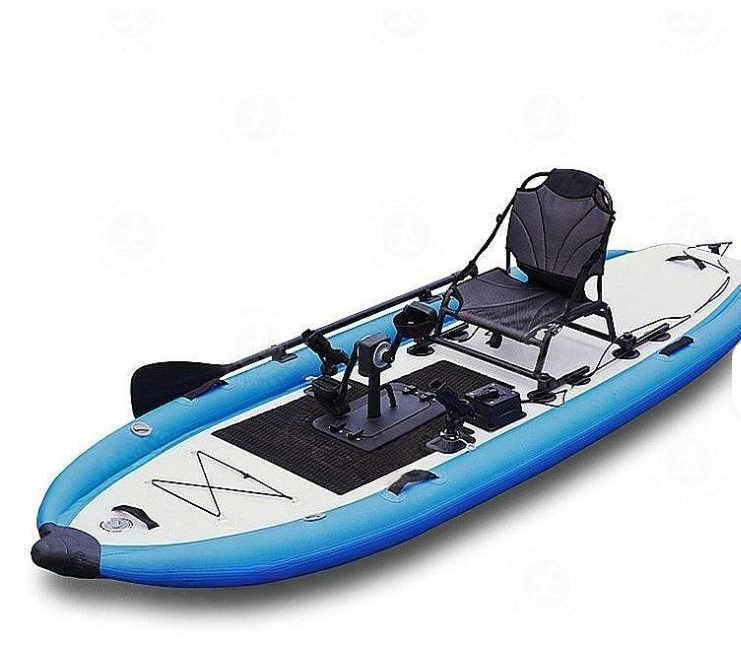 เรือคายัคแบบเป่าลมสำหรับมืออาช - Fishing Kayak Seat บทวิจารณ์และราคา