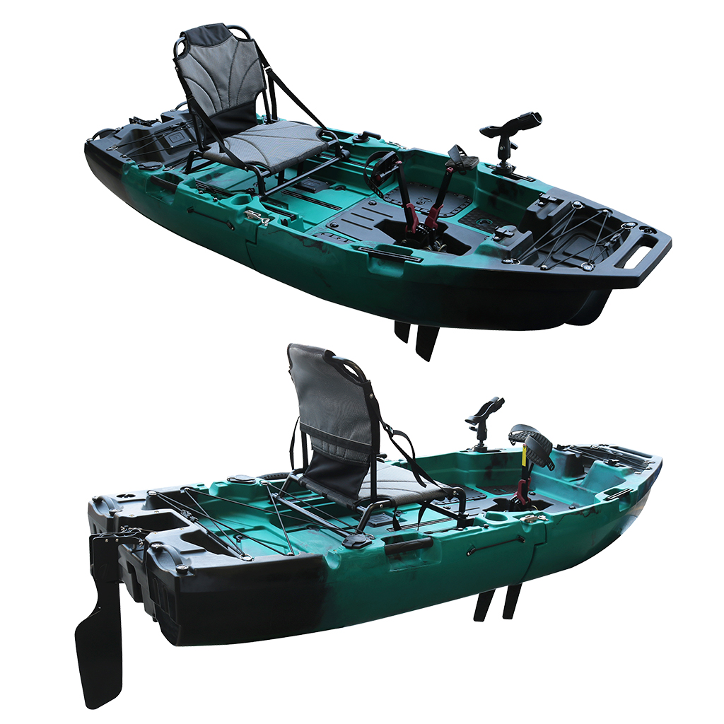 เรือคายัคแบบนั่งบน HDPE ขนาด 8 - Fishing Kayak Paddle บทวิจารณ์และราคา