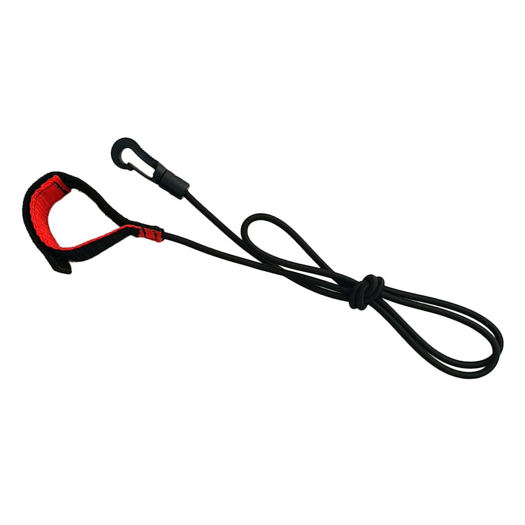 สายรัดพายเรือคายัคแบบยืดหยุ่นอ - Fishing Kayak Paddle Leash บทวิจารณ์และราคา