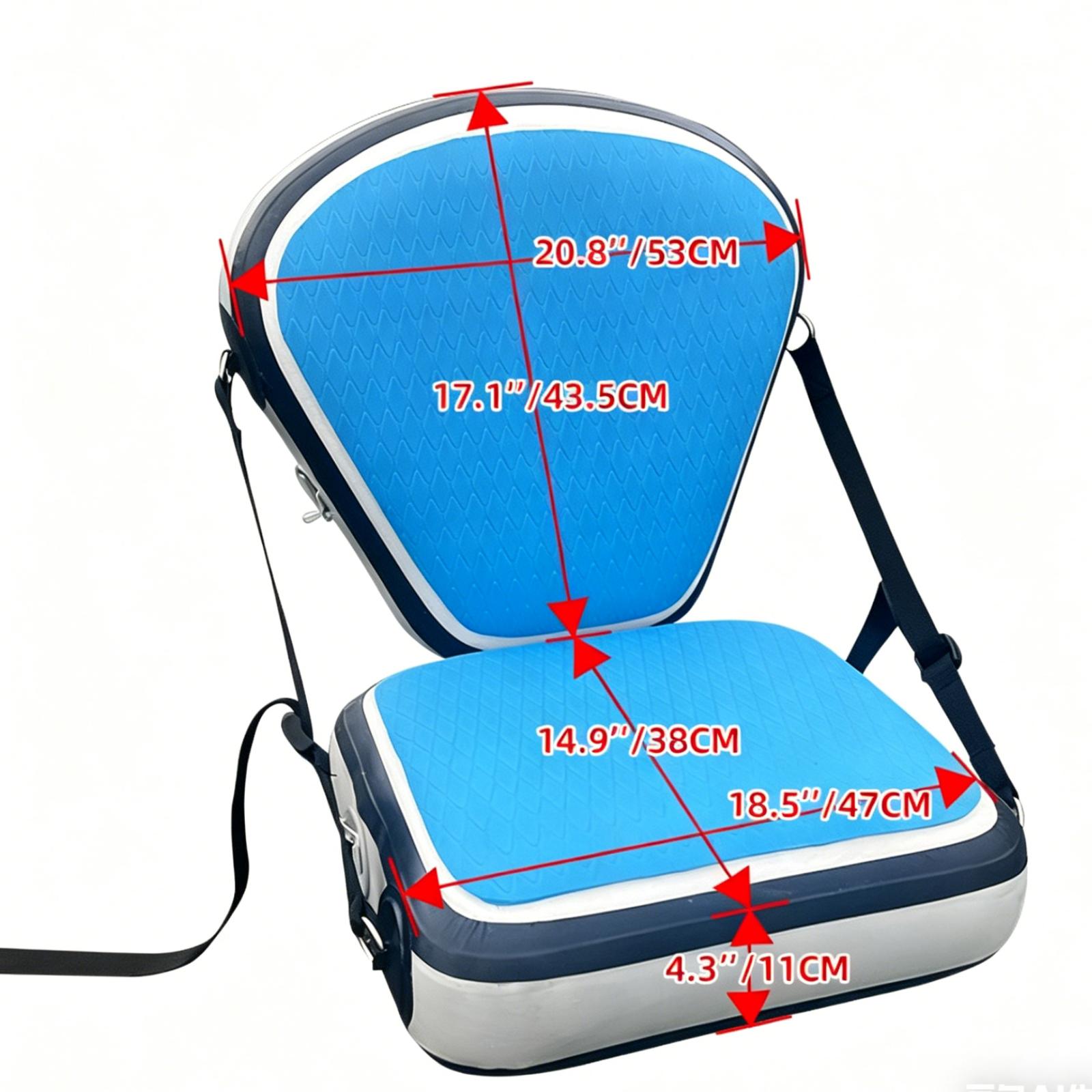 ที่นั่งเรือคายัค PVC แบบปรับได - Fishing Kayak Seat บทวิจารณ์และราคา