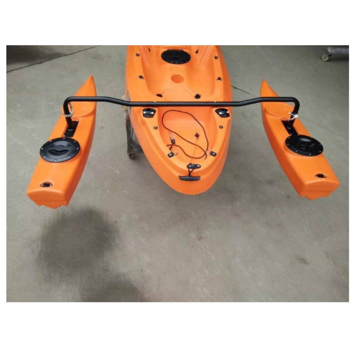 โคลงพลาสติกสำหรับเรือคายัคเรือ - Fishing Kayak Sit On Top บทวิจารณ์และราคา