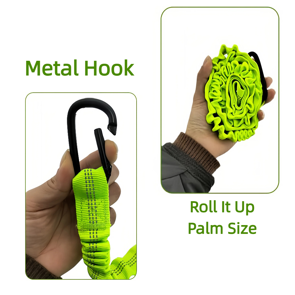 สายรัดคันเบ็ดแบบยืดหยุ่นปรับได - Fishing Kayak Paddle Leash บทวิจารณ์และราคา