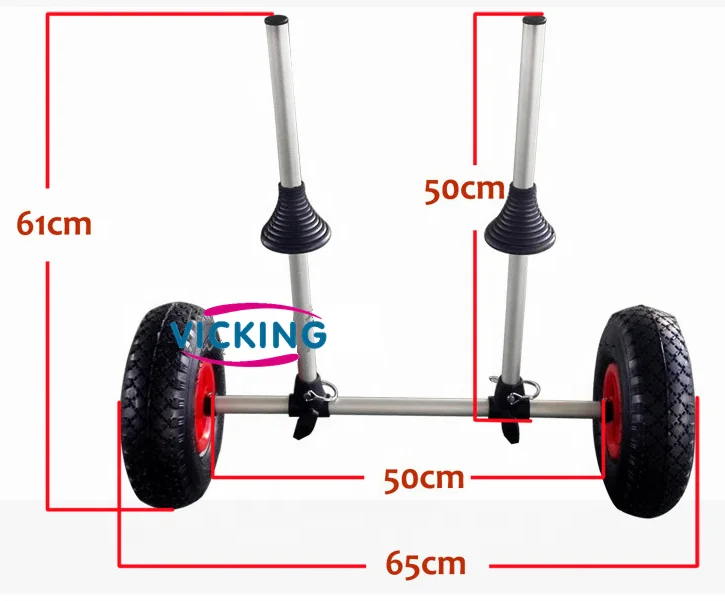 Lakes Rivers อุปกรณ์ตกปลาอลูมิ - Fishing Kayak Cart บทวิจารณ์และราคา