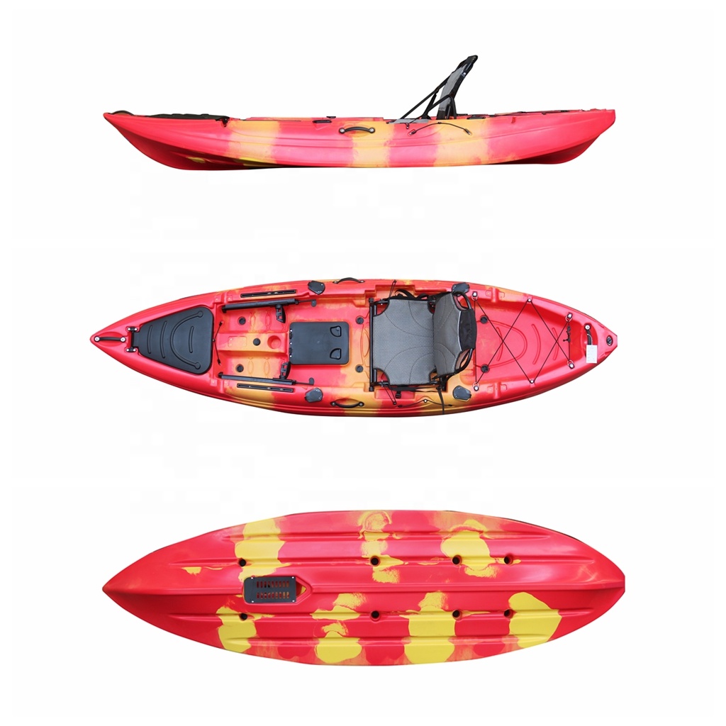 10ft คนเดียวนั่งบนด้านบนตกปลาเ - Fishing Kayak Sit On Top บทวิจารณ์และราคา