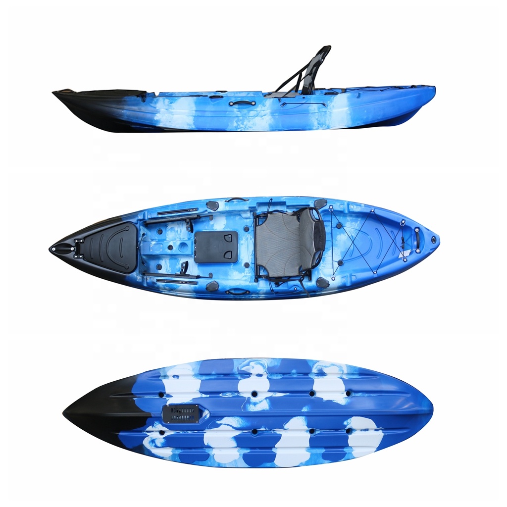 10ft คนเดียวนั่งบนด้านบนตกปลาเ - Fishing Kayak Sit On Top บทวิจารณ์และราคา
