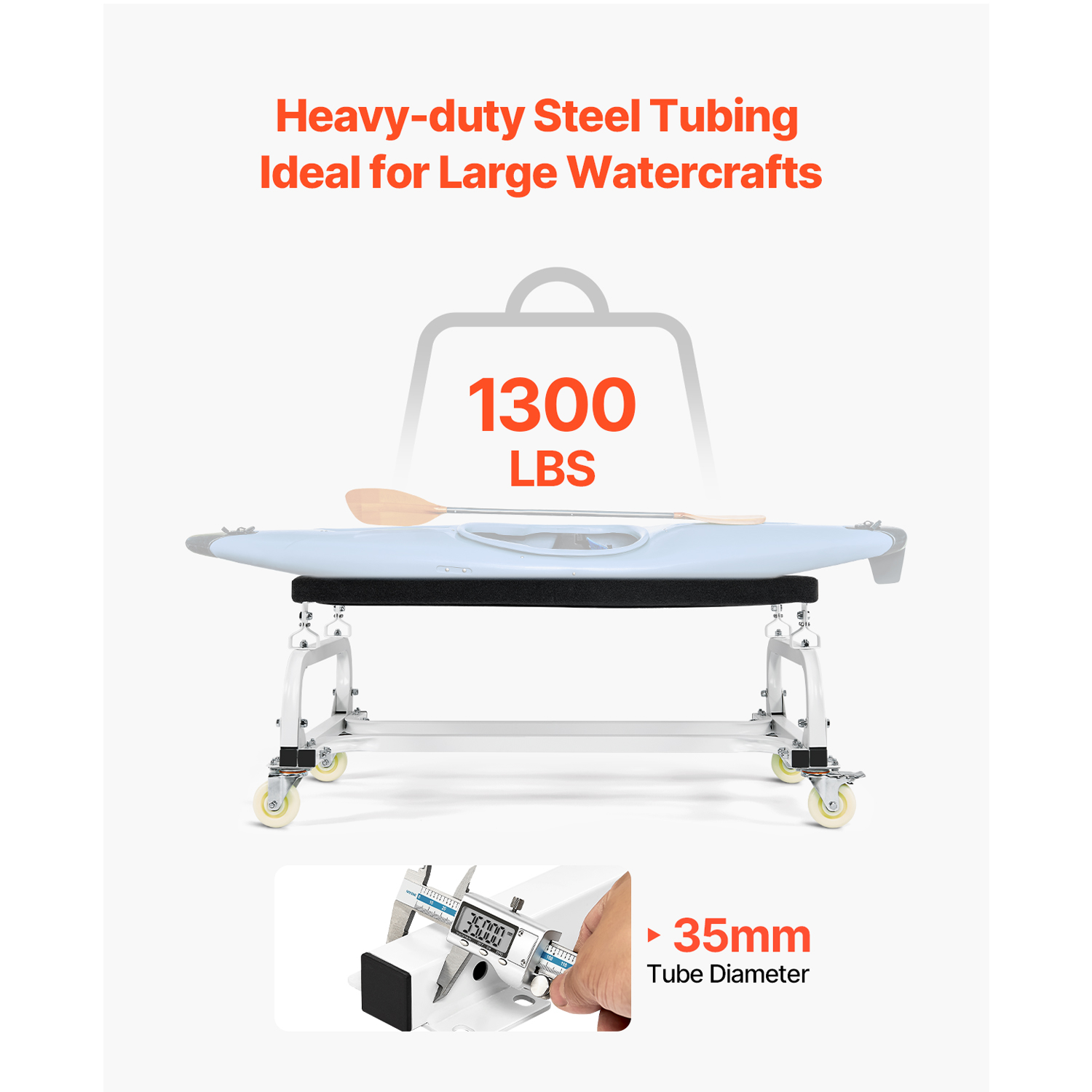 รถเข็นเรือยนต์ SucceBuy 1000/1 - Fishing Kayak Cart บทวิจารณ์และราคา