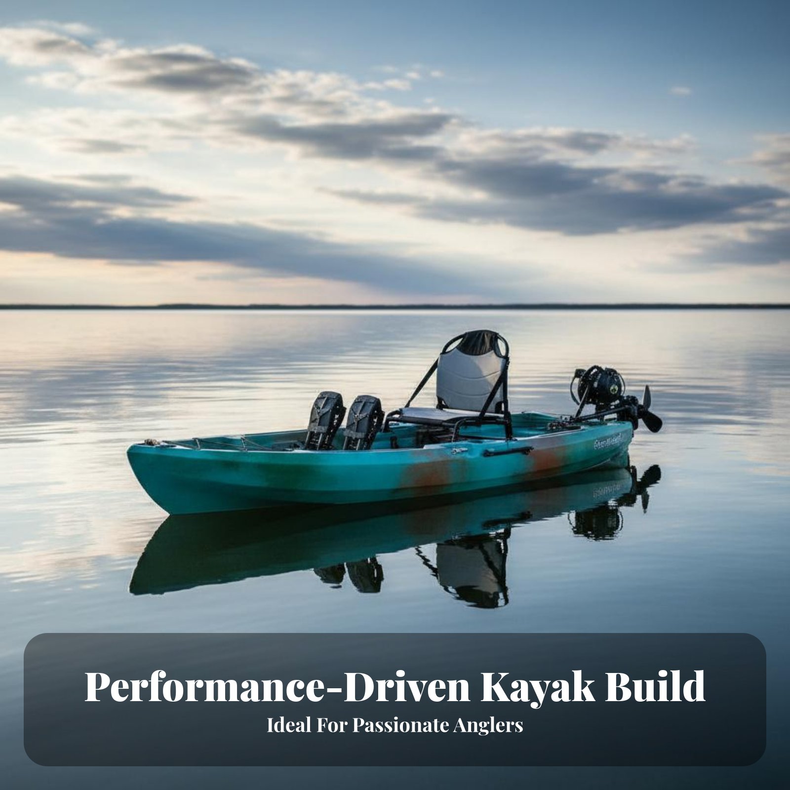 เรือตกปลาแบบขับเคลื่อนด้วยเท้า - Fishing Kayak Pedal Drive บทวิจารณ์และราคา