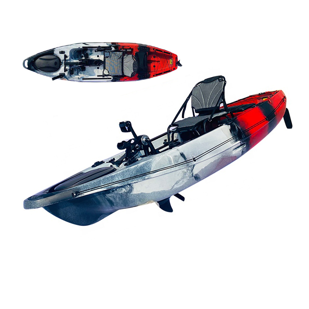 เรือคายัคทะเลขนาด 12 ฟุต พร้อม - Fishing Kayak Sit On Top บทวิจารณ์และราคา