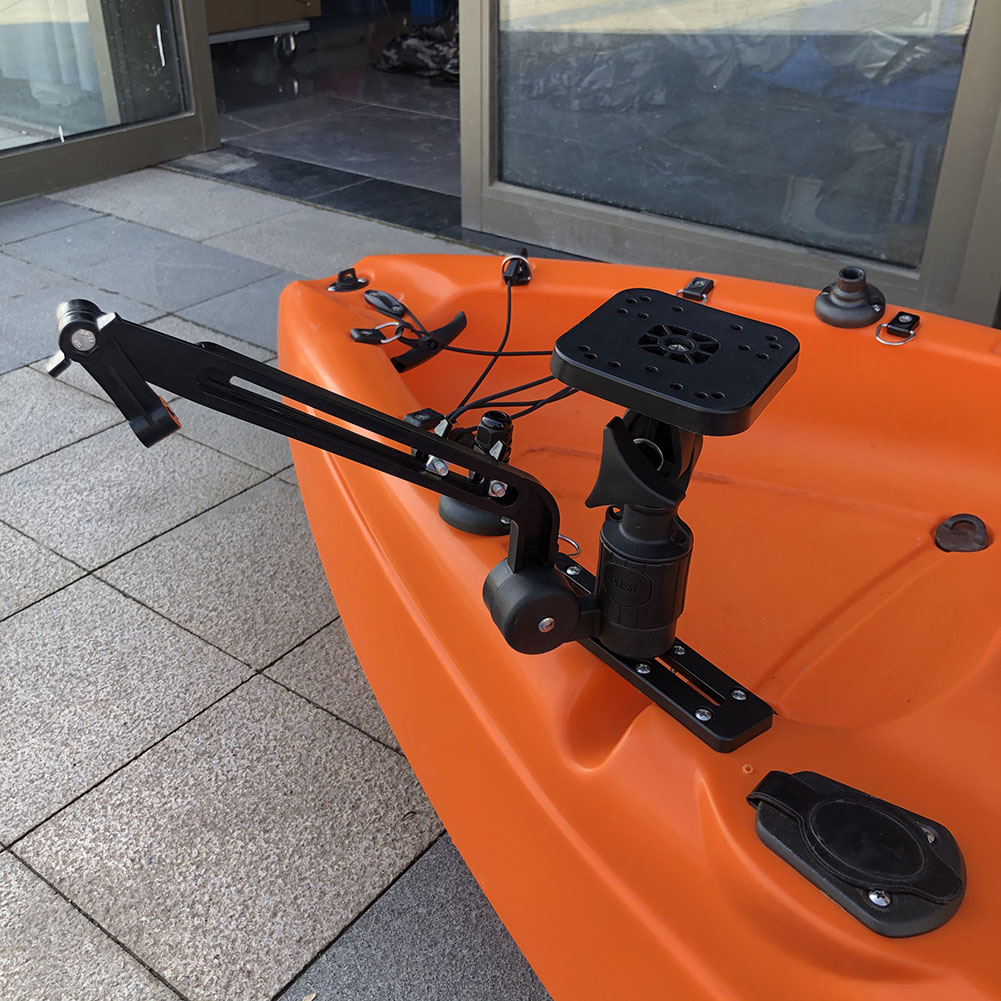 ขายึดเครื่องหาปลาสำหรับเรือคาย - Fishing Kayak Fish Finder Mount บทวิจารณ์และราคา