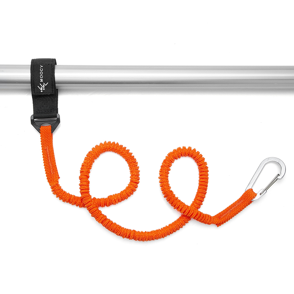 สายรัดไนลอนยืดหยุ่นสำหรับพายเร - Fishing Kayak Paddle Leash บทวิจารณ์และราคา