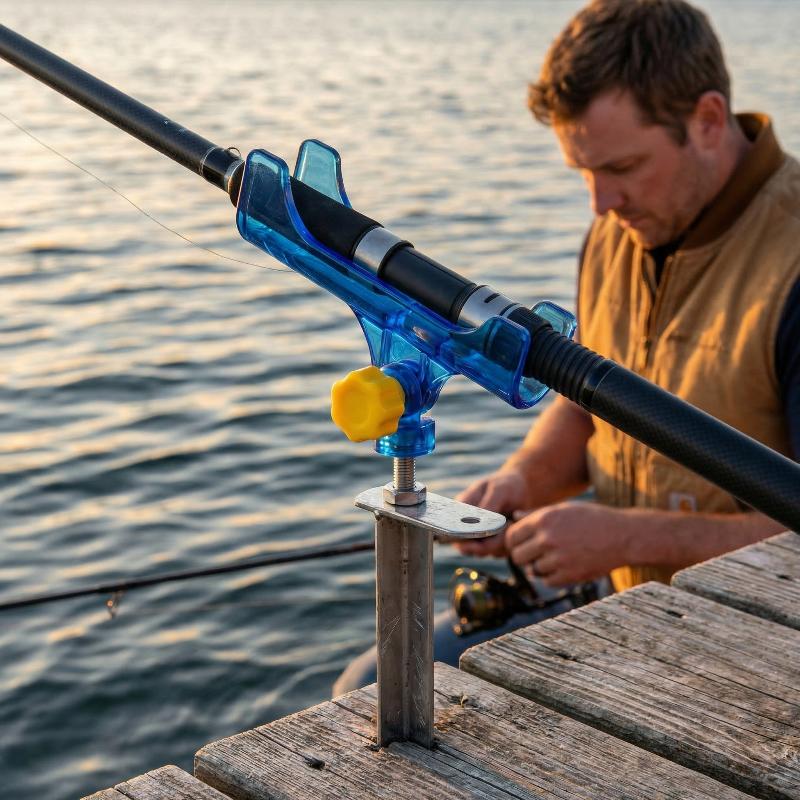 ที่วางคันเบ็ดตกปลา ปรับได้ 360 - Fishing Kayak Rod Holder บทวิจารณ์และราคา