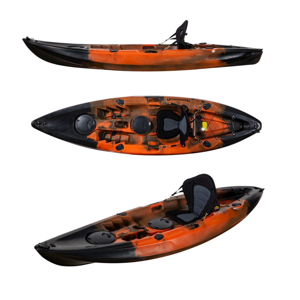 ผลิตในประเทศจีนเรือคายัคตกปลาค - Fishing Kayak Sit On Top บทวิจารณ์และราคา