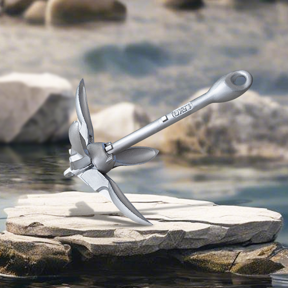 สมอเรือ 0.7/1.5 กก. พร้อมเชือก - Fishing Kayak Anchor บทวิจารณ์และราคา