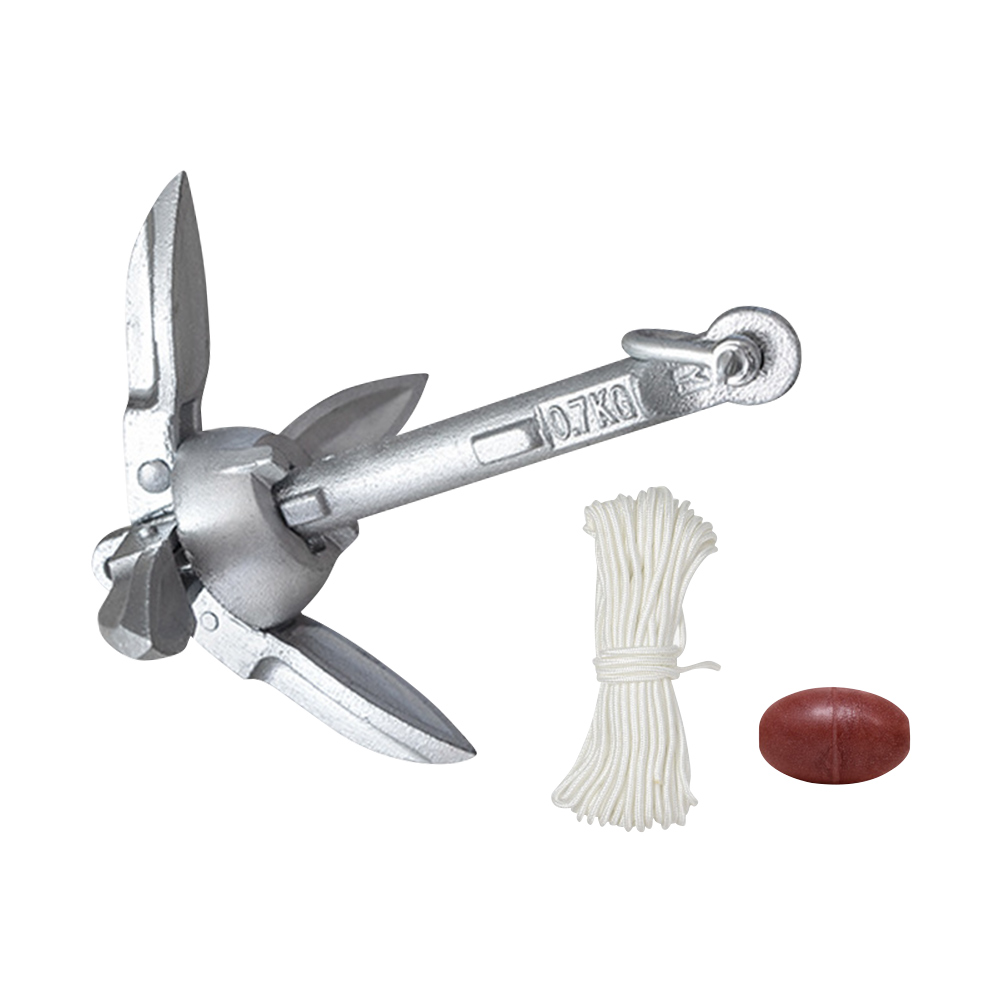 สมอเรือ 0.7/1.5 กก. พร้อมเชือก - Fishing Kayak Anchor บทวิจารณ์และราคา