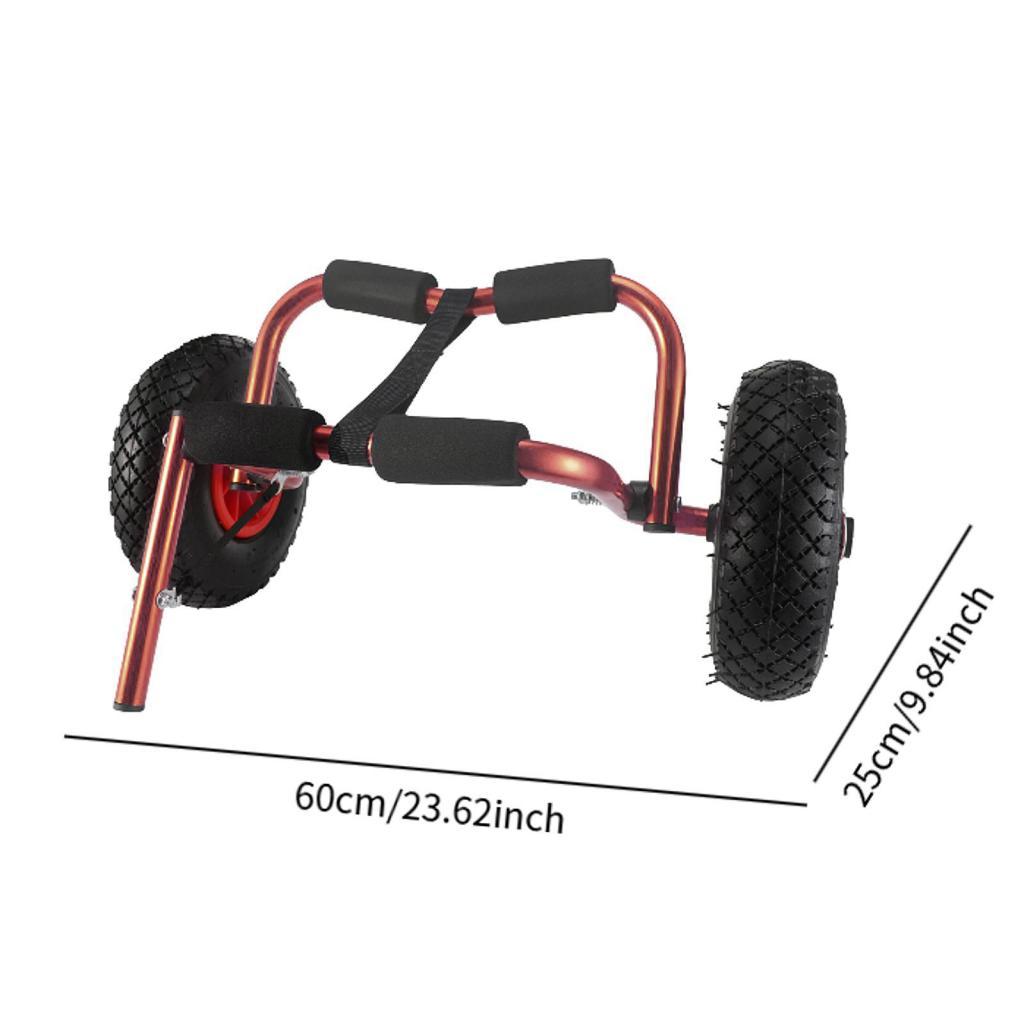 รถเข็นคายัคแบบปรับได้ พับเก็บไ - Fishing Kayak Cart บทวิจารณ์และราคา