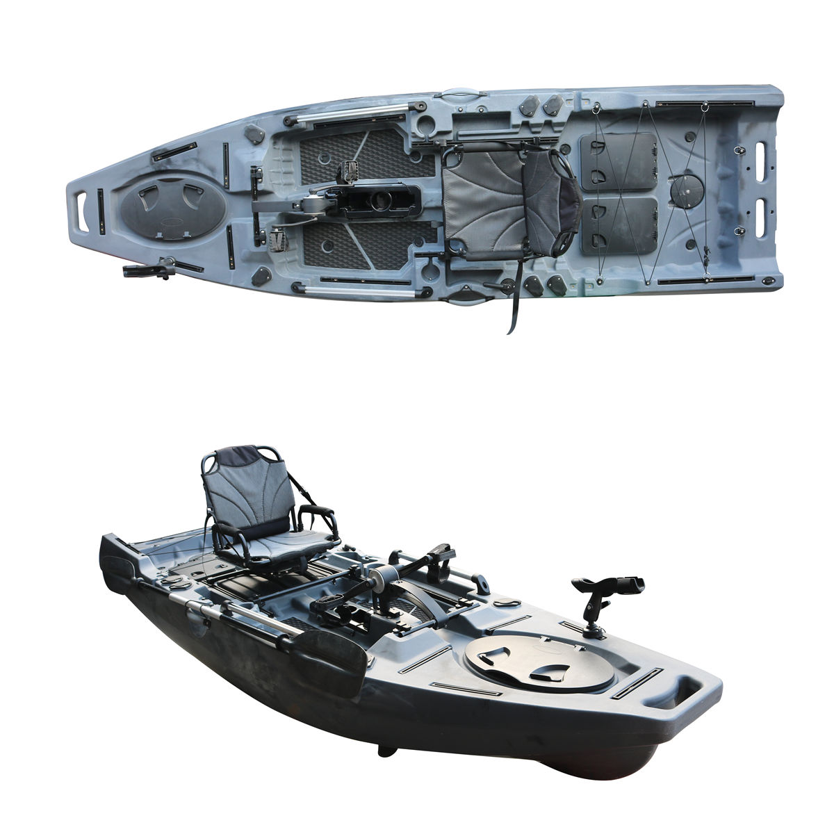เรือคายัคตกปลาแบบพับได้ Viking - Fishing Kayak Sit On Top บทวิจารณ์และราคา