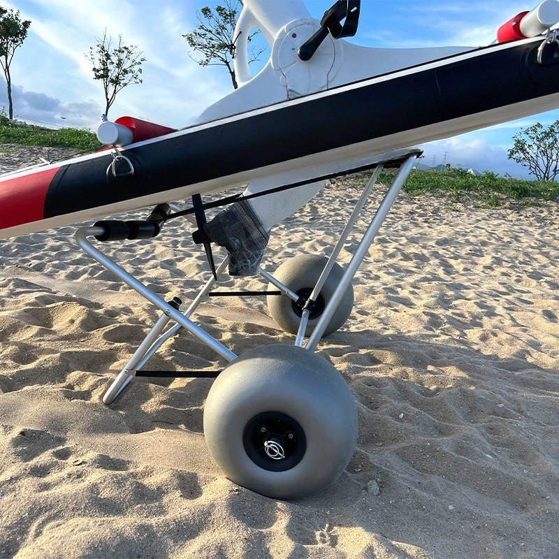 รถพ่วงเรือยาง เรือคายัคแบบเป่า - Fishing Kayak Cart บทวิจารณ์และราคา
